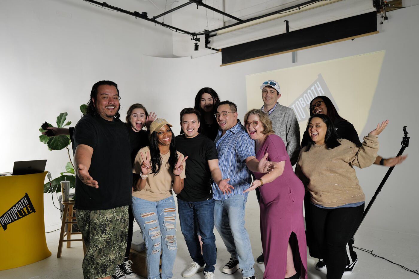 Photo Booth Live event moment